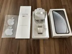 Apple iPhone XR 64GB 化粧箱とアクセサリー