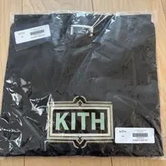 KITH ORNATE BOX LOGO TEE ブラック M