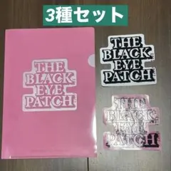 ② BLACK EYE PATCH WOMEN ステッカーセット クリアファイル