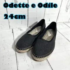 Odette e Odile エスパドリーユ 24cm