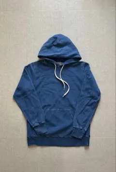 Champion ダークブルー パーカー　インディゴ　デニム　チャンピオン