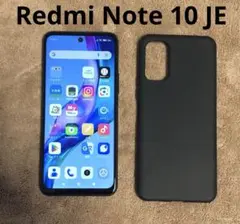 Redmi Note 10 JE 64GB グラファイトグレー ケース付き
