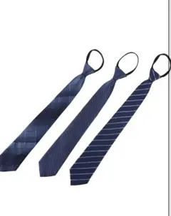 [MIRAISOU] ワンタッチ ネクタイ3本セット 新品未使用