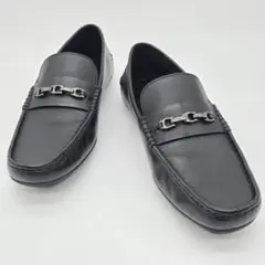 【中古】COACH ドライバーシューズ ブラック 9.5D