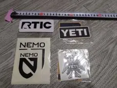 ステッカー RTIC NEMO YETI イエティ セット