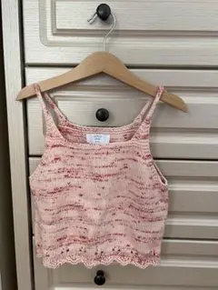 ピンク キャミソール