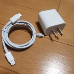 18W USB-C電源アダプタ Lightning to USB-Cケーブル
