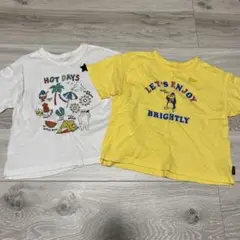 ベルメゾン GITA ゆるシルエット 半袖Tシャツ　サイズ110 2点セット