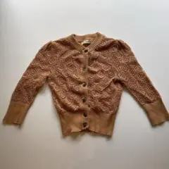 soor ploom オレンジ カーディガン