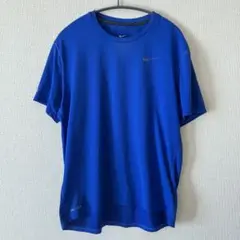 NIKE DRI-FIT ブルー Lサイズ メンズ