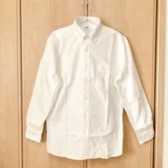 UNIQLO ワイシャツ　ボタンダウン　白　サイズL メンズ　新品未使用