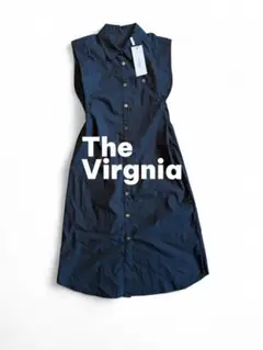タグ付未使用　佐々木敬子デザイン【The Virgnia】シャツワンピ M〜L