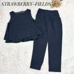 ✨美品✨STRAWBERRY-FIELDS セットアップ　スーツ　ノースリーブ