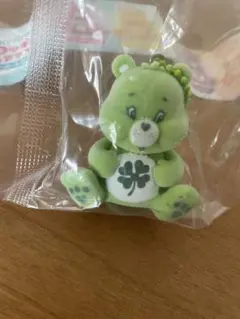 ケアベア フィギュアマスコット 緑色