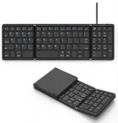 折りたたみ式 Bluetooth 5.2 キーボード