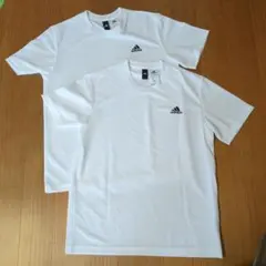 adidas ホワイト Tシャツ 2枚セット L