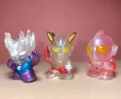 ウルトラマン 指人形 ウルフェス クリアブルー クリアレッド