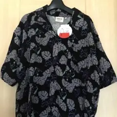 新品　スヌーピー　アロハシャツ　総柄　SNOOPY ゆったり　M L