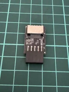Mzhou USB 3.2 Type-E から USB 2.0 9ピンアダプタ