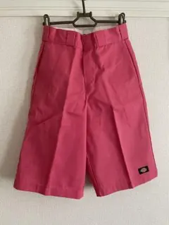 ディッキーズ ハーフパンツ 26インチ ピンク 42283