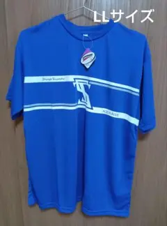 新庄剛志　デザインＴシャツ　LLサイズ　AQUABLUE　SCOTCHGARD
