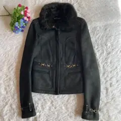 極美品✨ GUCCI リアルムートン ジャケット ファー 本革 ジャッキー