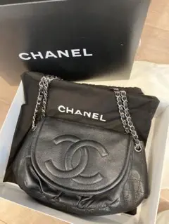 CHANEL ハーフムーン2wayショルダーバッグ