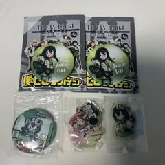 僕のヒーローアカデミア ヒロアカ 蛙吹梅雨 缶バッジ アクスタ ガチャガチャ