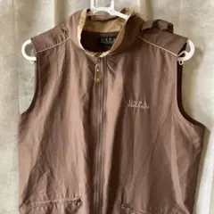 USPOLO ASSN ユーエスポロアッスン　ポロ　ベスト　フード付き　古着
