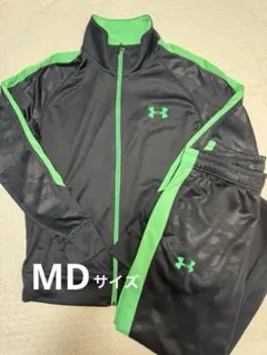 Under Armour アンダーアーマー ジャージ上下セット 迷彩 黒 緑