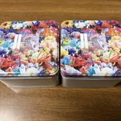 ガトーフェスタハラダ　蜷川実花　空き缶　2個セット