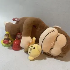 おさるのジョージ 3点まとめ売り ぬいぐるみ ハッピーセット