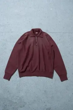 a.presse Vintage Half Zip Sweat Shirt 4