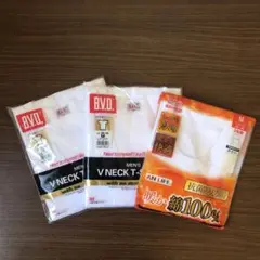 24時間以内発送 B.V.D. VネックTシャツ Mサイズ まとめ売り