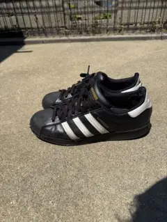adidas Superstar ブラック/ホワイト シューズ 27cm