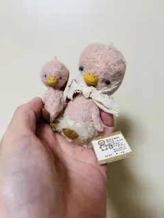 yofugetu ハンドメイド　鳥　2体セット