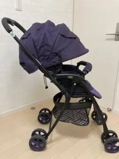 【上美品】アップリカ エアリア 4.8㎏ 軽量 両対面 ハイシート