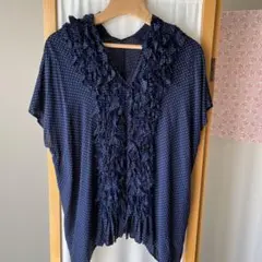 ズッカ　半袖ブラウス