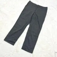 23区 グレー ストレートパンツ サイズ38 通勤 オフィスカジュアル
