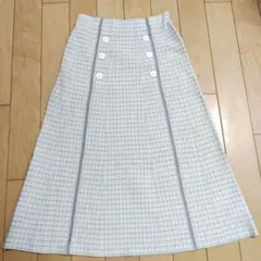 Aラインスカート　韓国ファッション