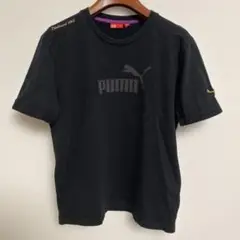 PUMA プーマ ブラック Tシャツ Established 1948 XL
