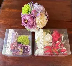 和装ブーケ　髪飾り　造花