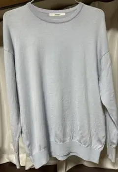 ファクトリエ　テンセルカシミアクルーネック
