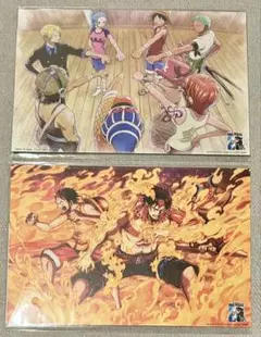 ワンピース 一番くじ　色紙セット！