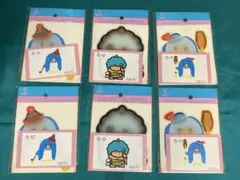 【1980年代のとても貴重な サンリオワッペン6枚】です