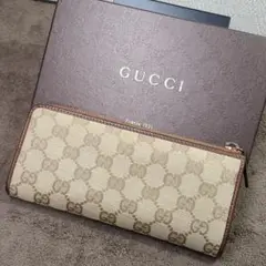 GUCCI 長財布 L字 【ケース付】