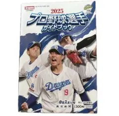 【新品】2025 プロ野球選手ガイドブック　☆即日発送☆ 中日新聞