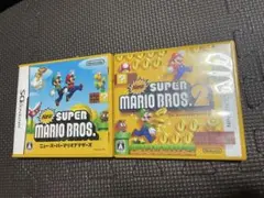 DS・3DSソフト　Newスーパーマリオブラザーズ　1と2