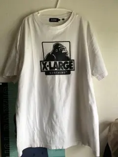 X-LARGE ゴリラロゴ Tシャツ ホワイト　サイズ L