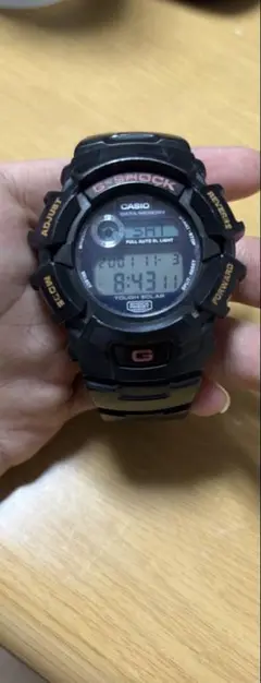 廃盤希少CASIO G-SHOCK デジタル腕時計 ブラック